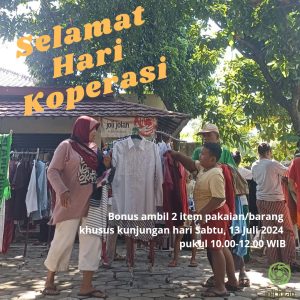 Berkoperasi, Berbagi